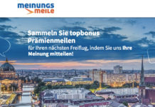 airberlin Prämienmeilen ohne zu fliegen: Mit Meinungsmeile