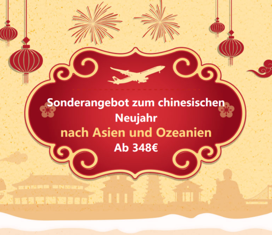 Günstig nach Asien und Australien