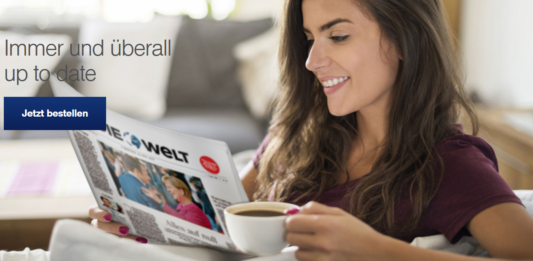 Welt am Sonntag Abo: 7.000 Miles and More Meilen