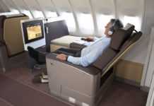 First Class fliegen mit Bonuspunkten