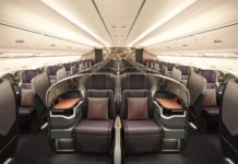 Flieg günstig Singapore Airlines Business Class