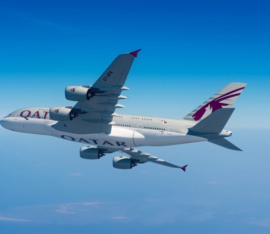Günstiger Flug mit dem Qatar Airways Rabatt Code Qatar Airways A380