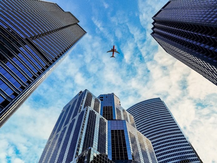 In die USA fliegen