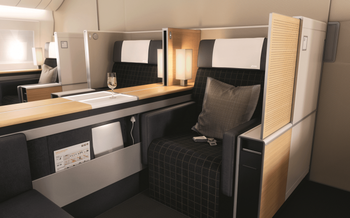 Swiss First Class nach Nordamerika