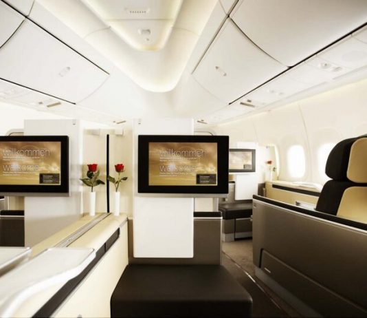 So gibt es neuntausend Payback Punkte Lufthansa First Class Kabine