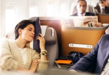 Lufthansa Business Class in die USA 2021 Lufthansa Business Class in die USA 2021