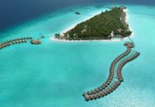 Malediven Reisen ab Juli wieder möglich! Nachhaltige Malediven Reisen: Das Heritance Aarah aus der Luft