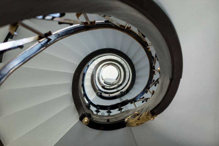 Wendeltreppe im AC Hotel Mainz