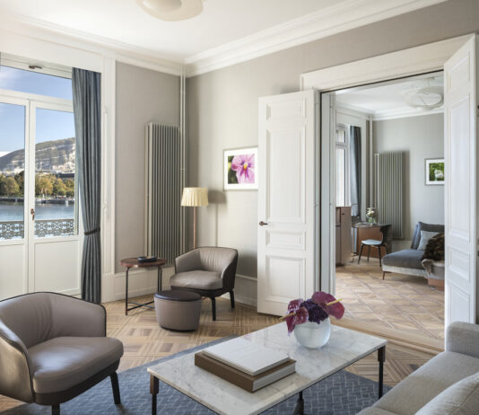 Gewinne 100.000 Marriott Bonvoy Punkte Ritz Carlton Hotel de la paix Genf