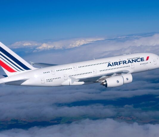 200 Euro Amex Gutschrift bei Air France Air France Flugzeug